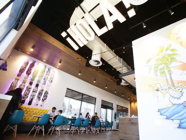 What the new Taco Bell may look like. This store opened in Annerley, Brisbane, last year. (AAP Image/Claudia Baxter)