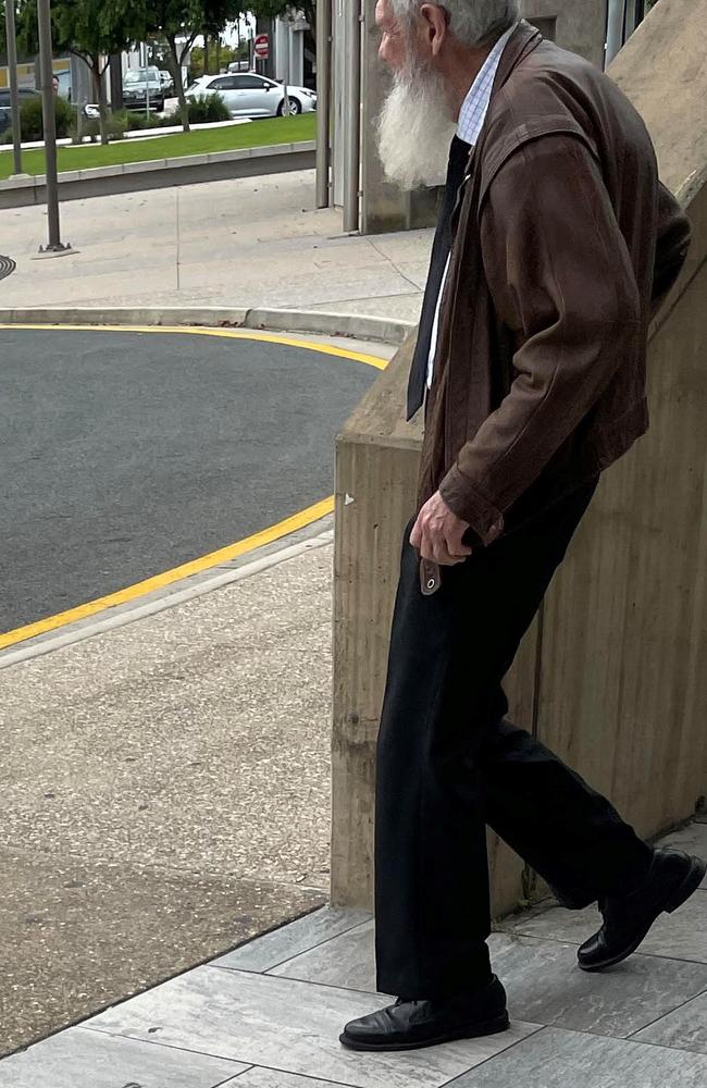 Edward Murphy, 70, outside Beenleigh Magistrates Court.