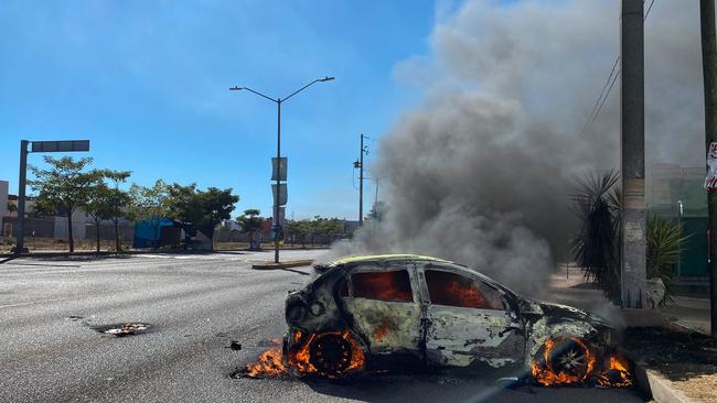 The arrest of the son of Joaquin ‘El Chapo’ Guzman in 2019 sparked an explosion of violence. Picture: Juan Carlos Cruz/AFP