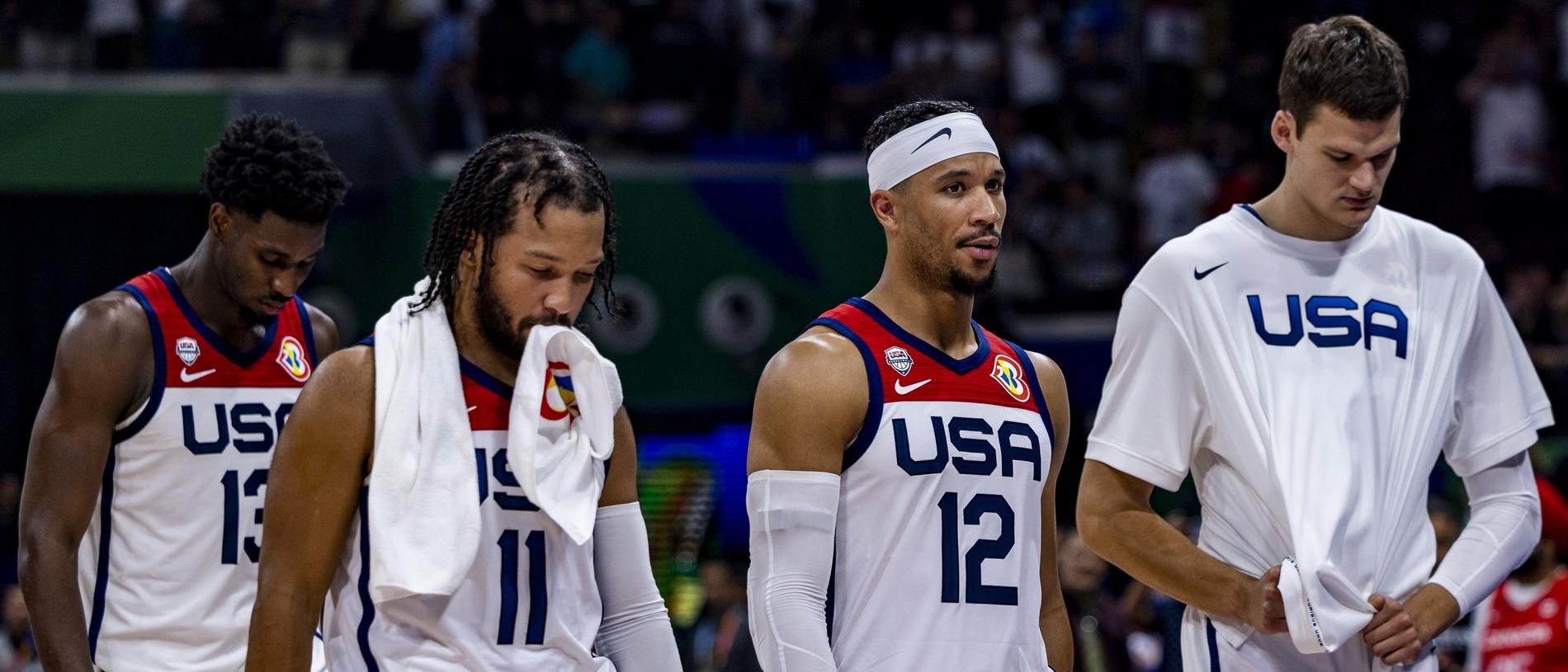 Lithuania scores upset, hands USA first 2023 FIBA World Cup loss