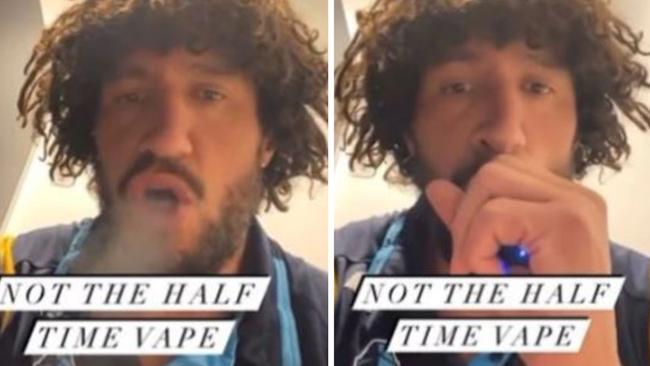 Kevin Proctor was sent packing by the Titans after a vaping scandal.