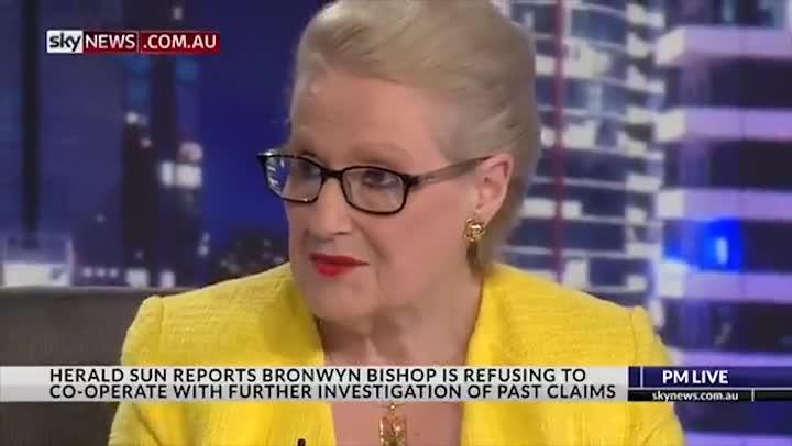 Bronwyn Bishop defends herself against travel probe