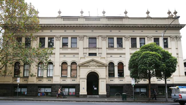 Trades Hall was among the potential targets of Mr Galea’s allegedly planned attacks. Picture Rebecca Michael.