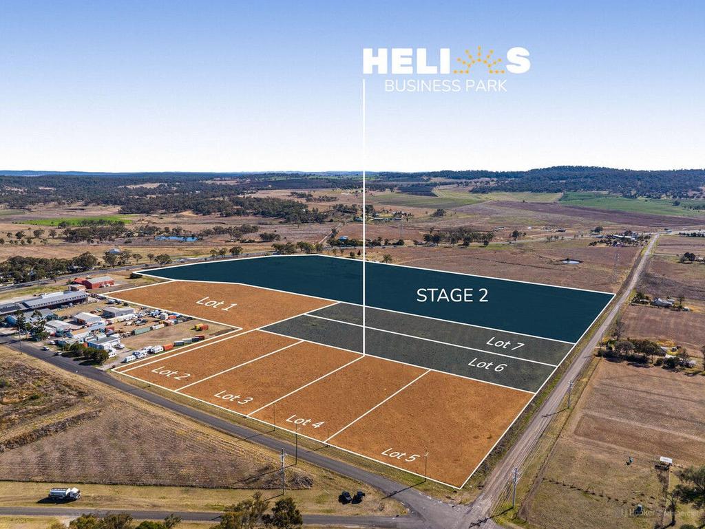 Expressions of interest have been floated by LJ Hooker Commercial Toowoomba for lots on a proposed industrial precinct outside Warwick. Photo: LJ Hooker Commercial Toowoomba