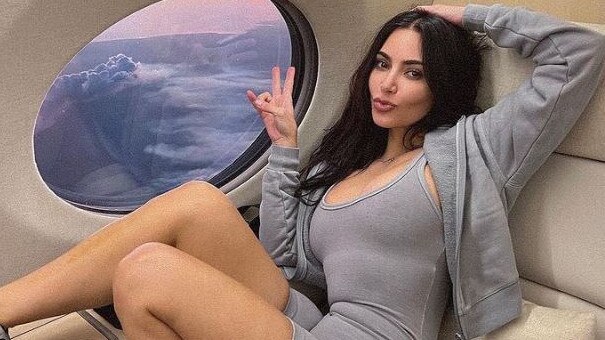 SKIMS are Kim Kardashian's brand that offers underwear, swimwear and activewear. Picture: Instagram / @kimkardashian