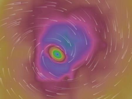 Cyclone Owen is the north of Australia. Picture: WindyTV