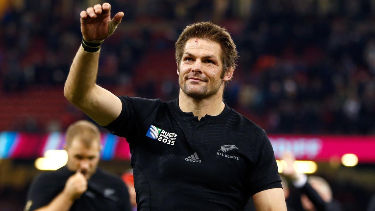 CARDIFF, WALES - OCTOBER 17: Richie McCaw of the All Blacks following the 2015 Rugby World Cup Quarter Final match between New Zealand and France at Millennium Stadium on October 17, 2015 in Cardiff, United Kingdom. (Photo by Phil Walter/Getty Images)