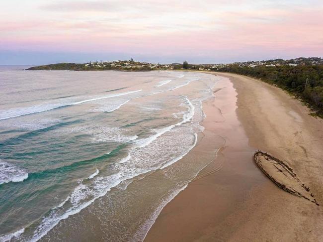 Much-loved and much-photographed - Buster seen from the air. Picture: Alicia Townley