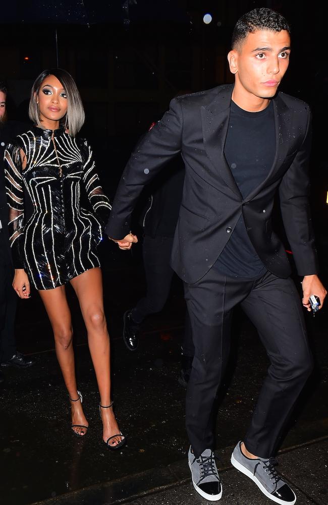 Model Jourdan Dunn dated Younes Bendjima. Picture: 247PAPS.TV/Splash News