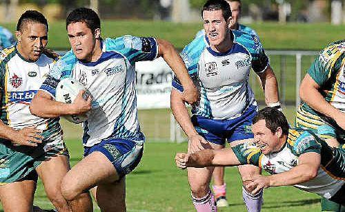 Sunshine Coast Sea Eagles playing in 2011. Picture: Warren Lynam