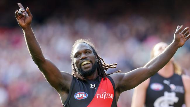 Essendon’s Anthony McDonald-Tipungwuti quit the club on Friday. Picture: Michael Klein