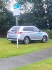 A council vehicle parked on the Gold Coast.