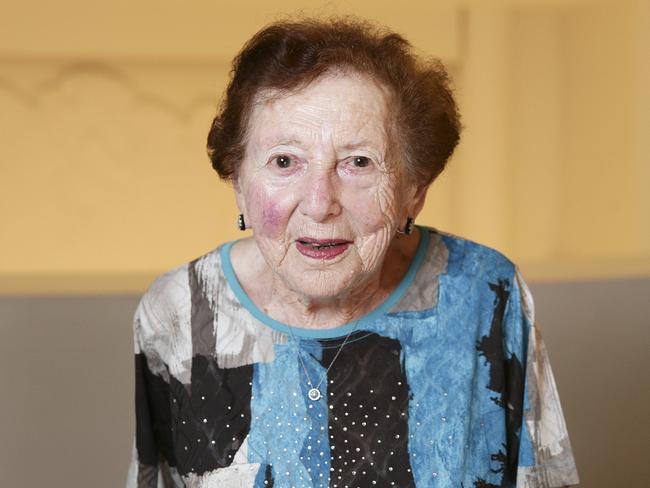 Yvonne Engelman at the Sydney Jewish Museum. Picture: Justin Lloyd.