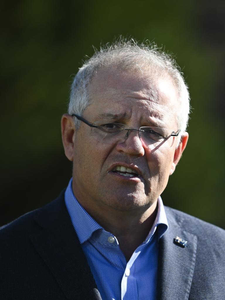 The Morrison government may consider a travel bubble between southern states and New Zealand if Queensland’s borders remain closed. Picture: Lukas Coch/AAP