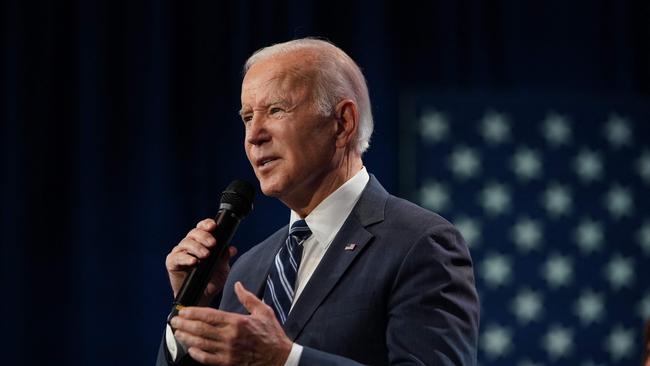 President Joe Biden's Democrats retained control of the US Senate. Picture: AFP