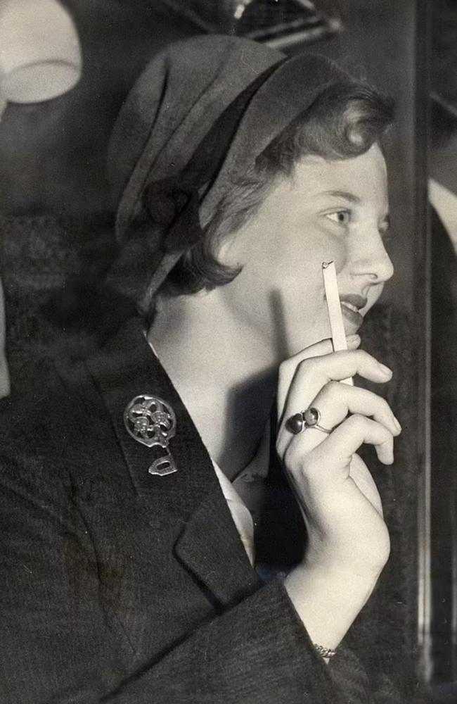 Queen Margrethe took up smoking in her teens and was chuffing back three packets a day.