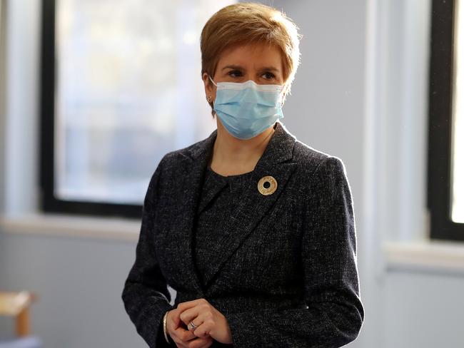 Scotland's First Minister Nicola Sturgeon. Picture: Getty Images