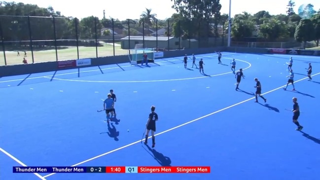 REPLAY: Qld Hockey Hitout - Stingers vs Thunder (Men's)