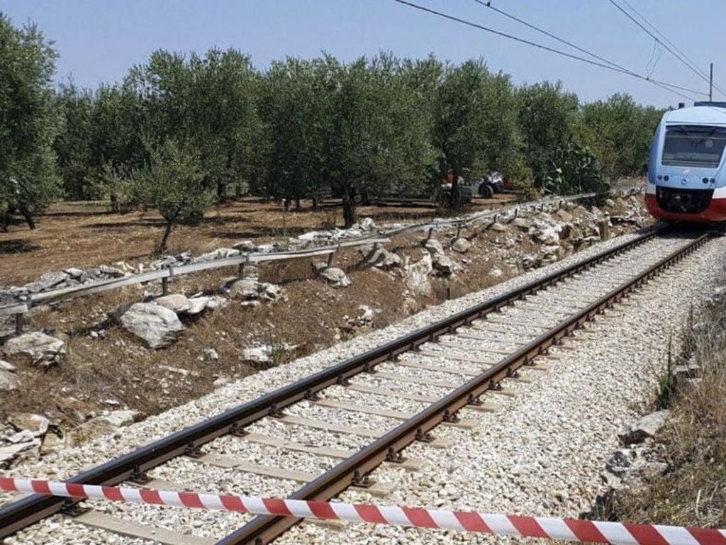 Italian media organisation Giornale Di Sicilia reported Tuesday morning local time that a 39-year-old Australian man, Jake Ryan, was hit and killed by a train (pictured) at Avola in Noto, Italy.