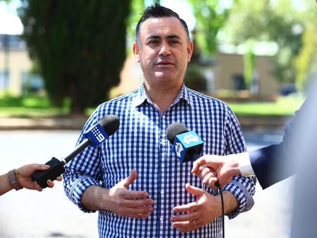 NSW Nationals Leader John Barilaro has called on Prime Minister Malcolm Turnbull to quit before Christmas.