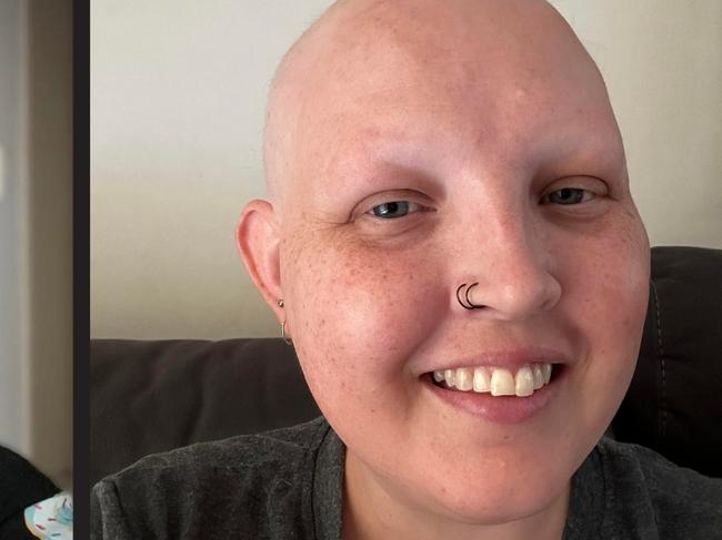 Kaitlyn Williams battles breast cancer. Picture: Supplied