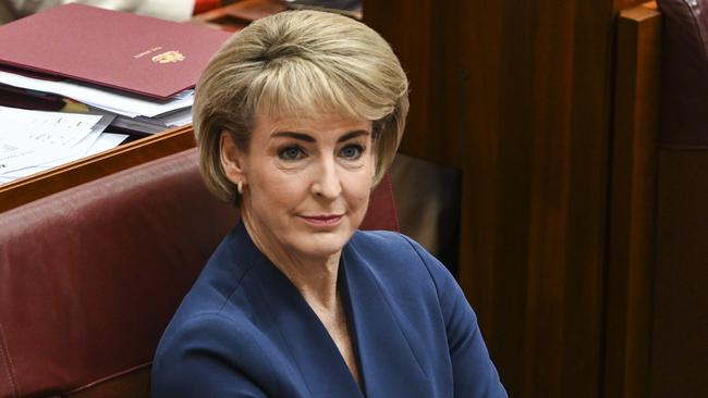 Opposition Legal Affairs spokeswoman Michaelia Cash said the Coalition would move amendments to ban the Nazi salute when parliament resumed next week in a bid to quash rising antisemitism following Hamas’s deadly October 7 attacks on Israel.