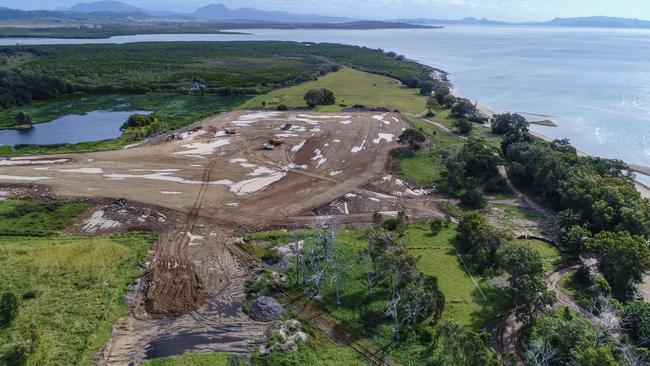 The Shoal Point Development, to be known as Pappy's Beach, spans 94 hectares at the end of Hodges Rd. It is one of many developments under way in Mackay at the moment. Picture: Heidi Petith, June 2, 2021.