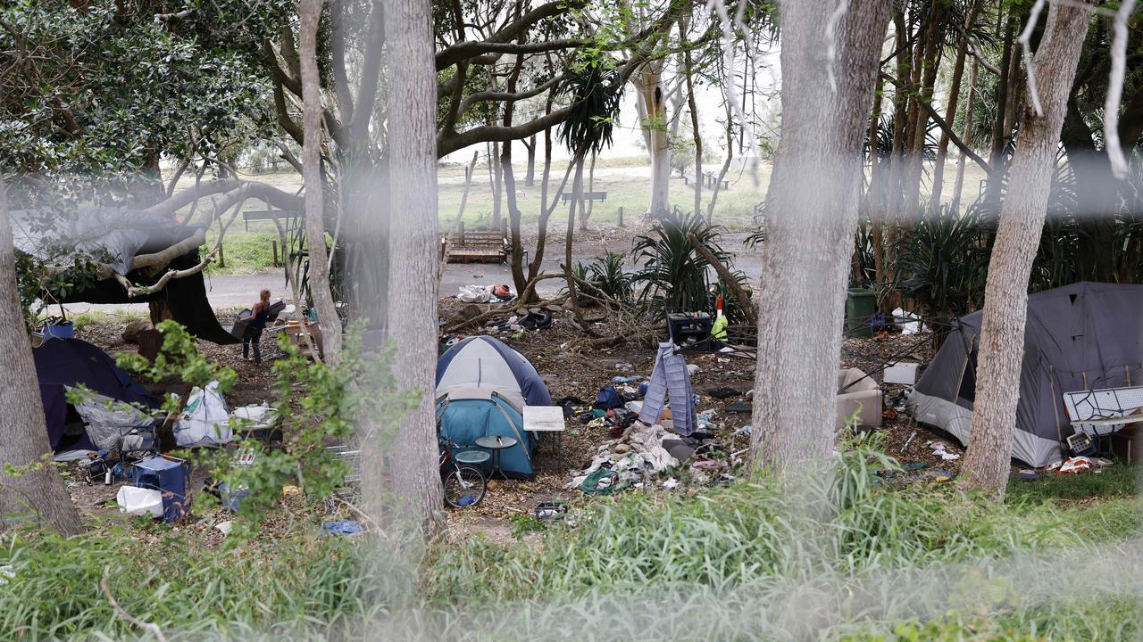 The eviction comes after a review of the campsite at the Gayndah Coastal Arboretum raised serious health concerns. Picture: Josh Woning