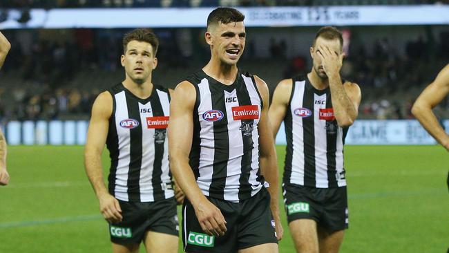 Scott Pendlebury’s Collingwood lost to St Kilda.