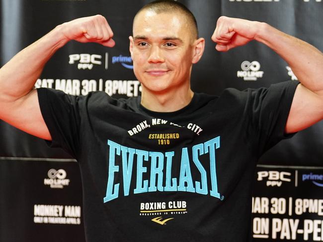 Tszyu looks in great shape ahead of Sunday’s fight. Picture: Getty Images