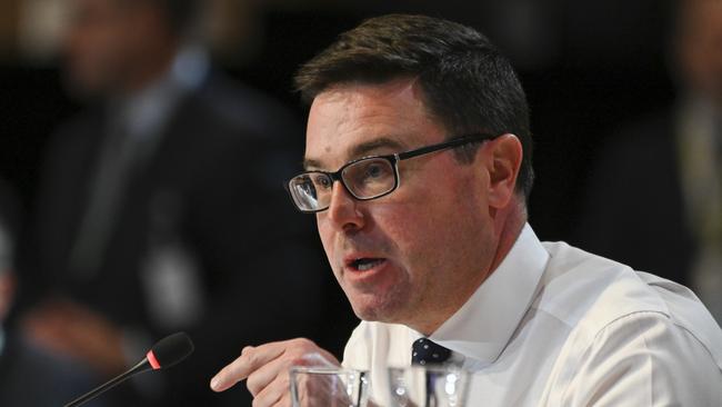 Leader of the National Party David Littleproud at Parliament House in Canberra. Picture: Martin Ollman