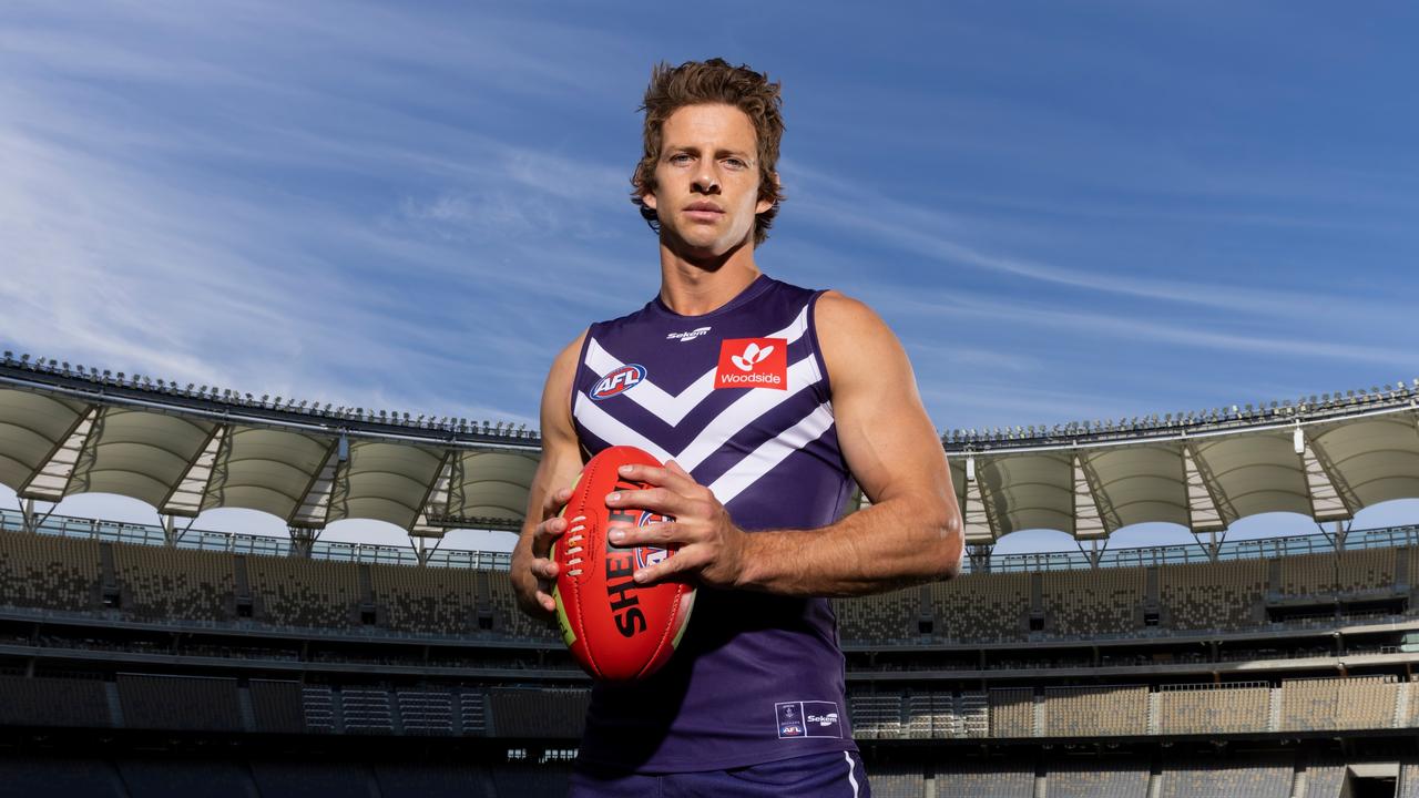 Fremantle skipper Nat Fyfe is unsure when he will play again after back surgery in March. Picture: Getty Images