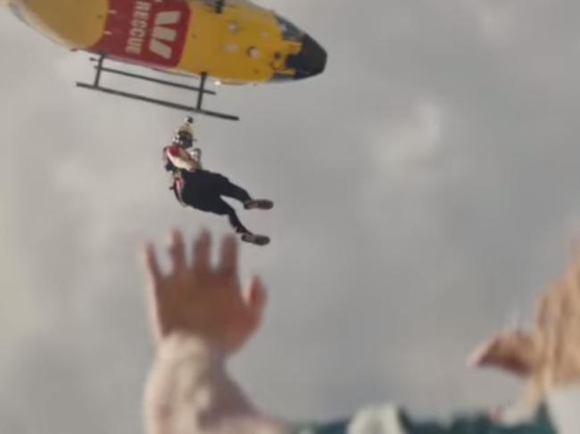 Screen grabs from the latest Westpac ad, 20 April 2018