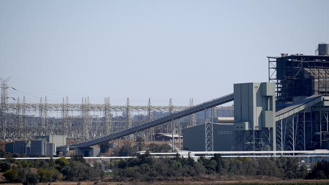 The Liddell Power Station in Muswellbrook. AGL is being pressured to keep the station open past 2022. Picture: AAP