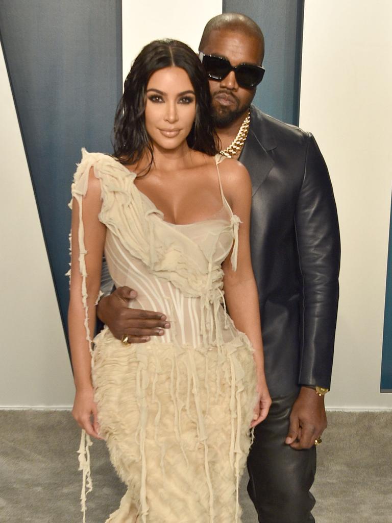 West was married to Kim Kardashian from 2014 to 2022. Picture: David Crotty/Patrick McMullan