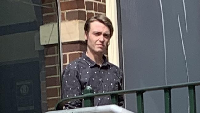 Alleged drug supplier Kane Alavoine faced Manly Local Court on September 2, 2020. Picture: Madelaine Wong