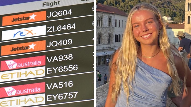 Teen reveals horror flight ordeal