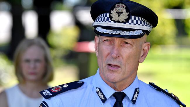 Queensland Deputy Police Commissioner Steve Gollschewski said authorities were wrong in saying a Brisbane man hosted a party with 25 people. Picture: NCA NewsWire / Sarah Marshall. Picture: John Gass