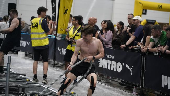 10000 athletes put their fitness to the test in a massive Hyrox competition this weekend (14-15 Dec) at Melbourne Exhibition and Convention Centre. Picture Valeriu Campan