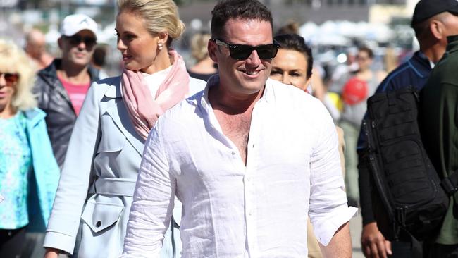 After being linked to several women since the breakup of his marriage Karl Stefanovic is said to be scared of being seen in public with women no matter what the relationship for fear of being papped.