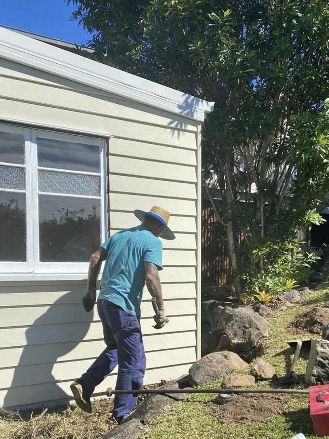 Lesa Lambert's husband Greg encouraged her to build the hobby hut.