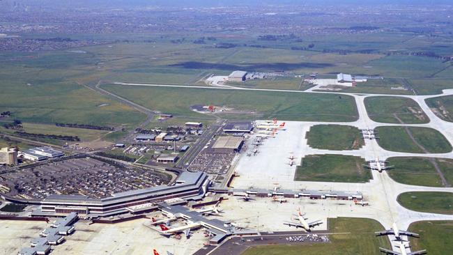 The airport at Tullamarine in 1973. Picture: Civil Aviation Historical Society