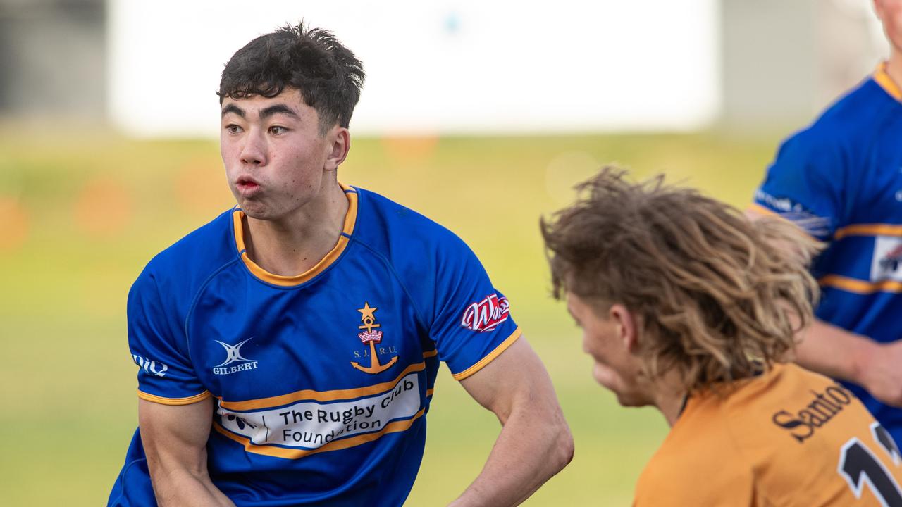 Action in the under 18s match won by Sydney. Picture: Julian Andrews