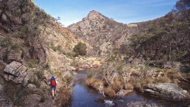 Nearby Werribee Gorge walk.