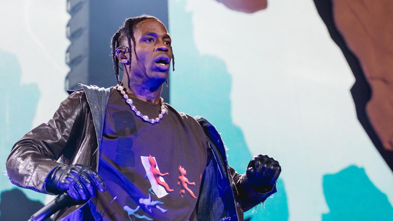 Baldwin also said she had been to Travis Scott shows and witnessed ‘people get carried out on stretchers with head injuries’. Picture: Getty