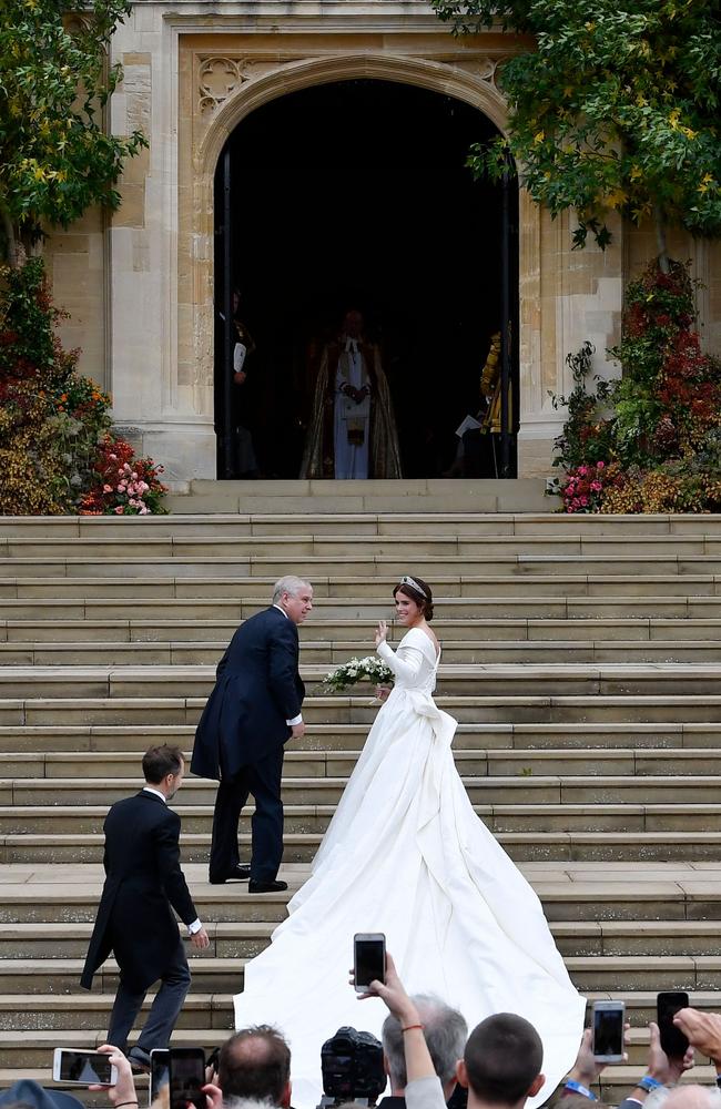 “Later, peasants” Picture: AFP