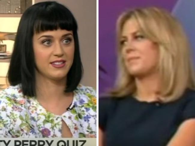 Katy Perry on Sunrise in 2014.