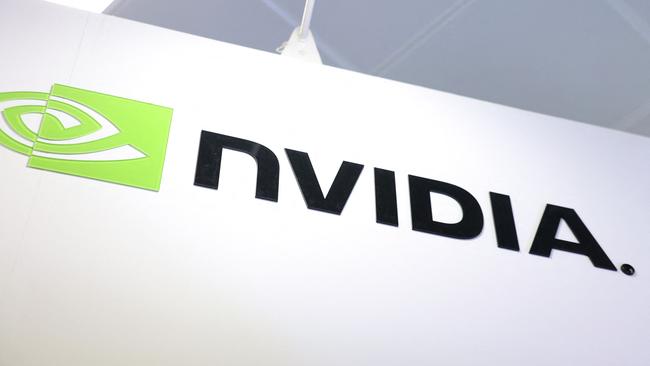 Nvidia has had a horror few days on the stock market. Picture: I-Hwa CHENG / AFP