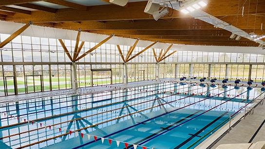 The Stromlo Leisure Centre pool, in happier times. Picture: Supplied