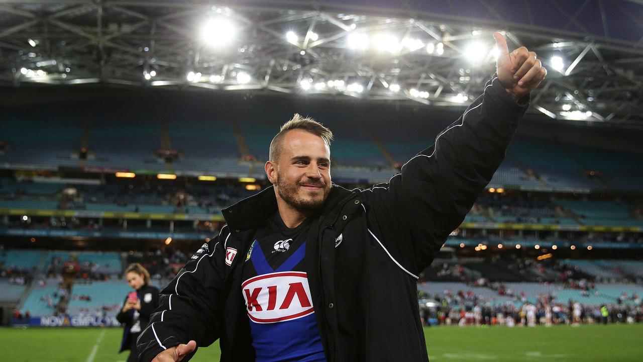 Josh Reynolds reached the peak of his career at the Bulldogs. Picture: Brett Costello